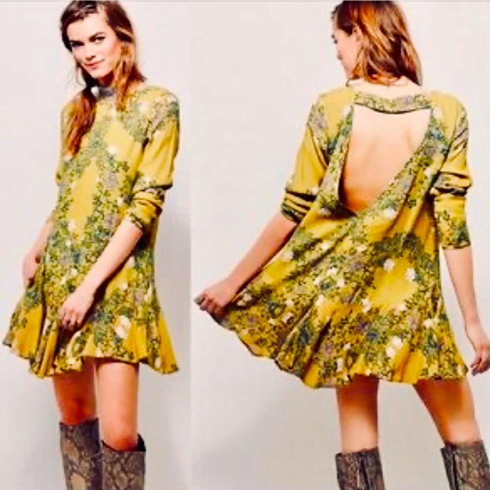 Free People green mini